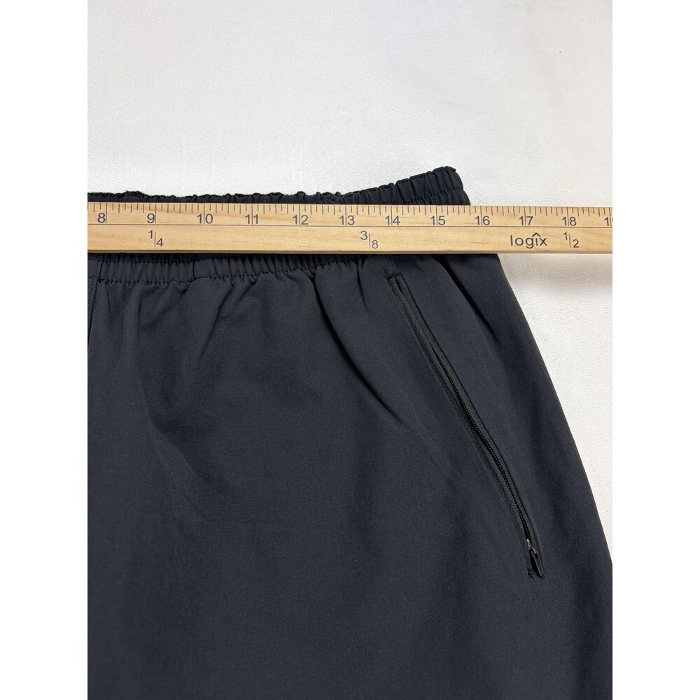 Outdoor Voices Black Track Joggers Women's L Zipper Pockets - Picture 6 of 8
